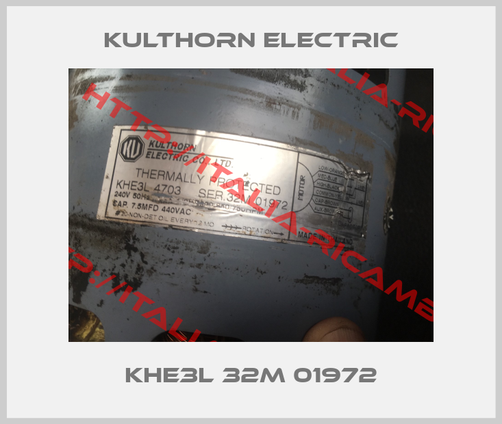 Kulthorn Electric-KHE3L 32M 01972