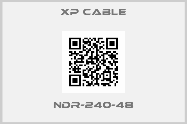 XP CABLE-NDR-240-48