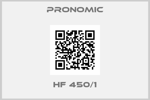 PRONOMIC-HF 450/1