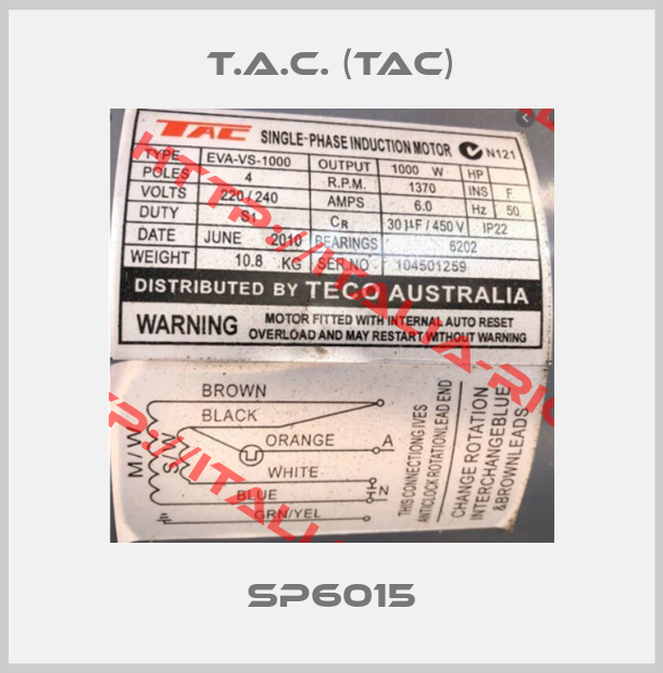 t.a.c. (TAC)-SP6015