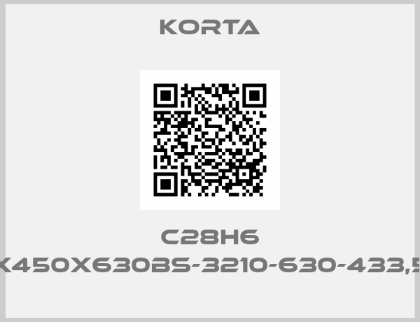 KORTA-C28H6 X450X630BS-3210-630-433,5