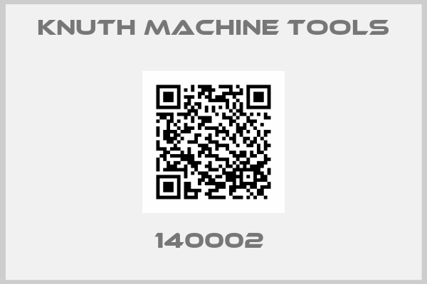 Knuth Machine Tools-140002 