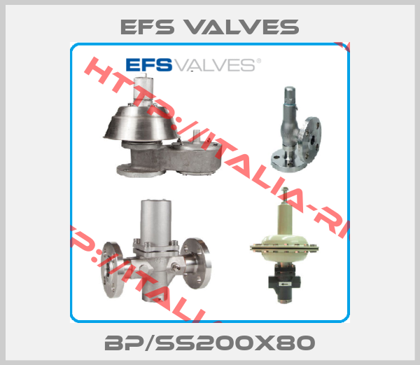 EFS VALVES-BP/SS200X80