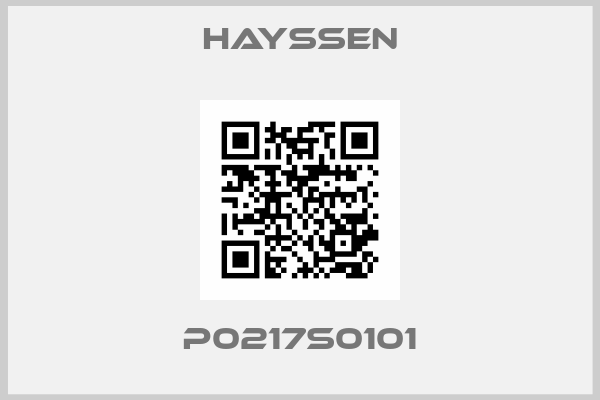HAYSSEN-P0217S0101