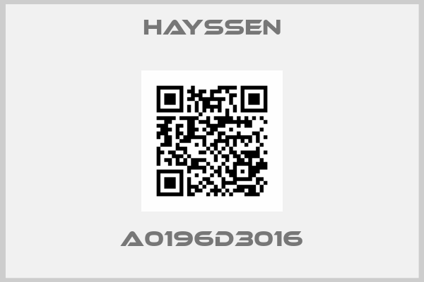 HAYSSEN-A0196D3016