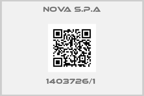 Nova S.p.A-1403726/1 