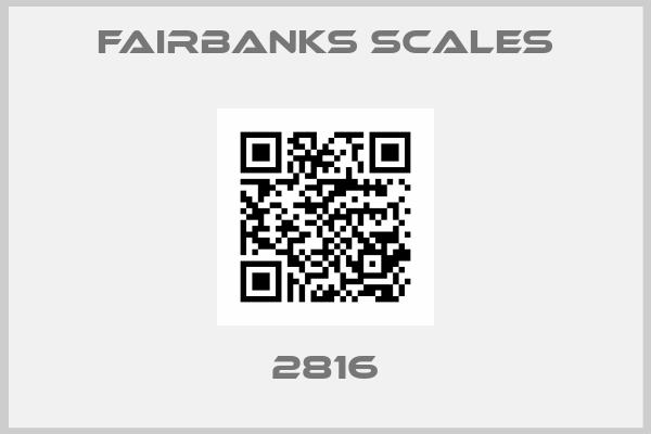 Fairbanks Scales-2816
