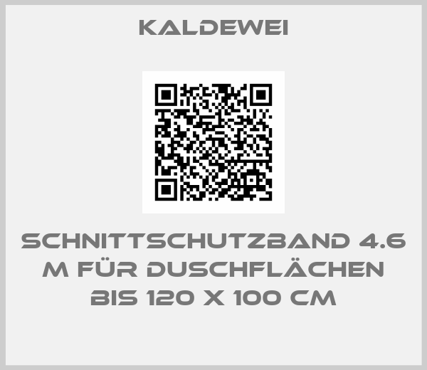 Kaldewei-Schnittschutzband 4.6 m für Duschflächen bis 120 x 100 cm