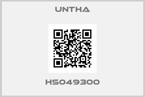 UNTHA-HS049300