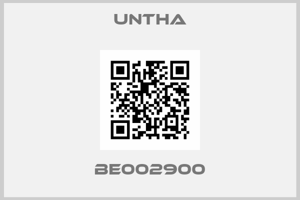 UNTHA-BE002900