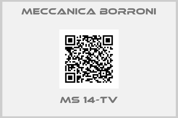 Meccanica Borroni-MS 14-TV