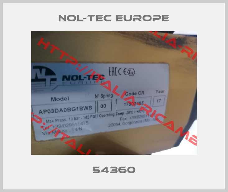 NOL-TEC EUROPE-54360