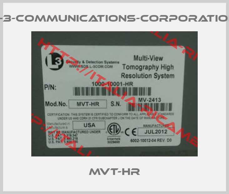 L-3-COMMUNICATIONS-CORPORATION-MVT-HR