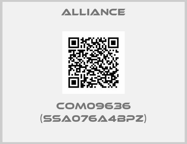 Alliance-COM09636 (SSA076A4BPZ)