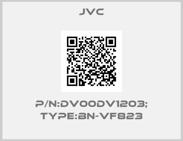 Jvc-P/N:DV00DV1203; Type:BN-VF823