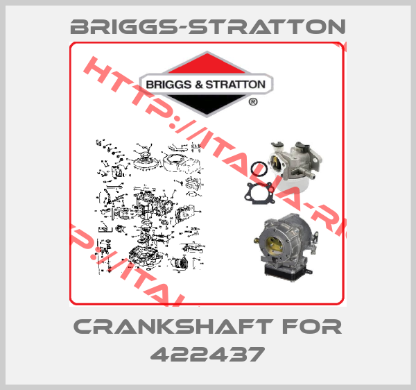 Briggs-Stratton-crankshaft for 422437
