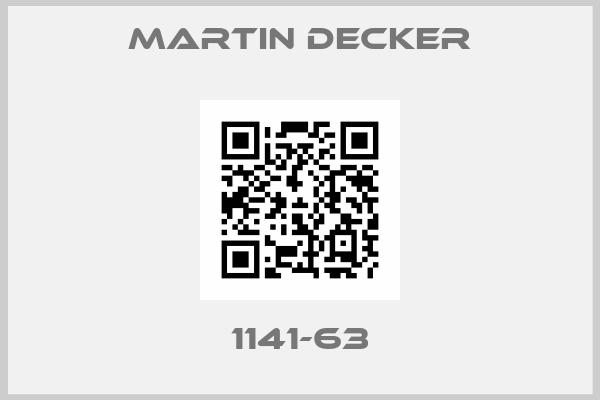 MARTIN DECKER-1141-63
