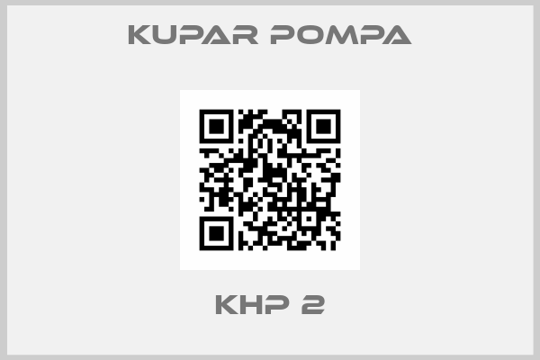 Kupar Pompa-KHP 2