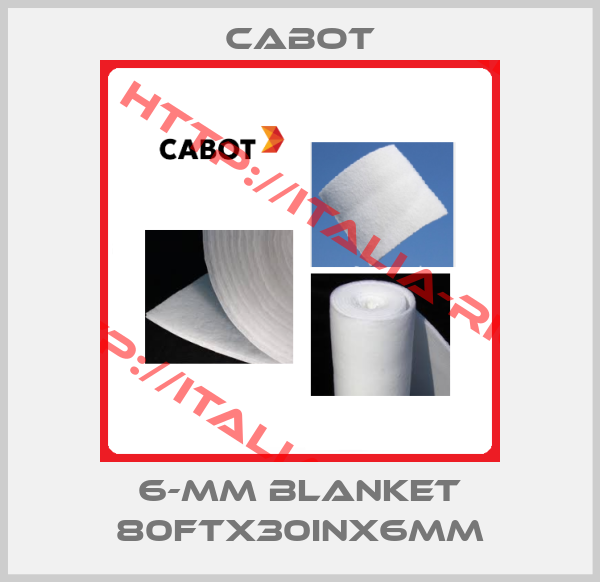 Cabot-6-mm Blanket 80ftx30inx6mm