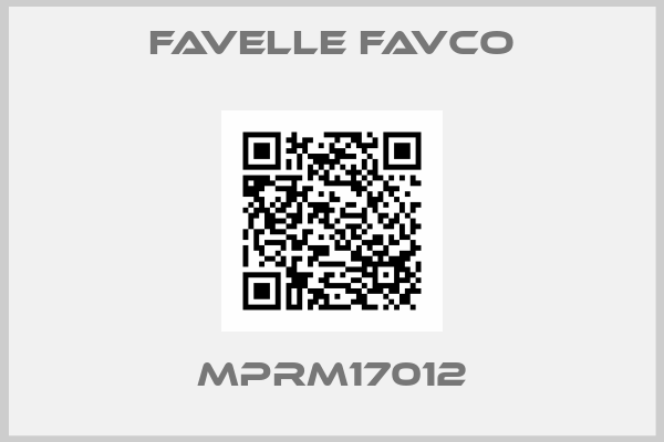 Favelle Favco-MPRM17012