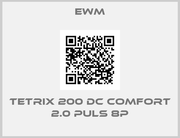 EWM-Tetrix 200 DC Comfort 2.0 puls 8P
