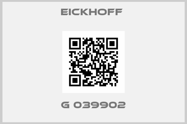 EICKHOFF -G 039902