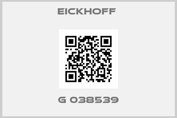 EICKHOFF -G 038539