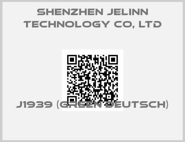 Shenzhen Jelinn Technology Co, Ltd-J1939 (Green Deutsch)