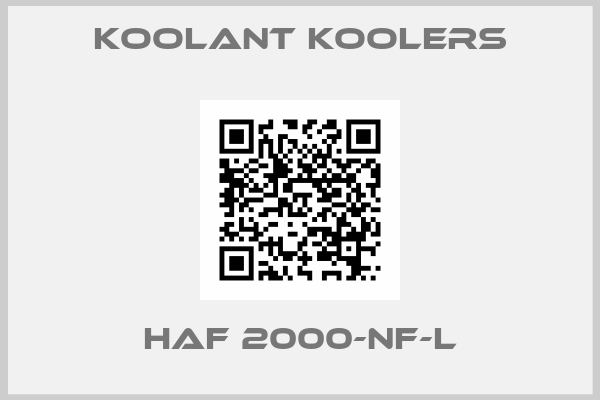 Koolant Koolers-HAF 2000-NF-L