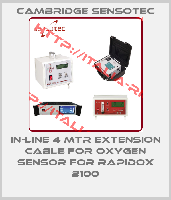 CAMBRIDGE SENSOTEC-In-line 4 mtr extension cable for oxygen sensor for Rapidox 2100
