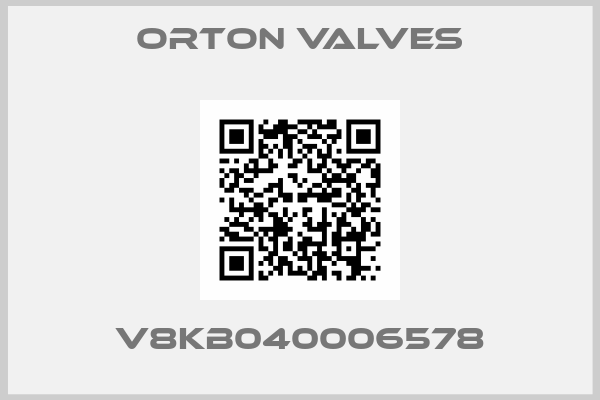 ORTON VALVES-V8KB040006578