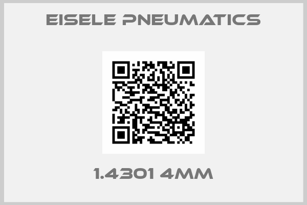 Eisele Pneumatics-1.4301 4MM