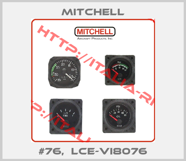 Mitchell-#76,  LCE-VI8076