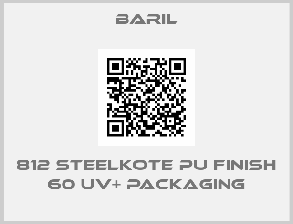 Baril-812 SteelKote PU Finish 60 UV+ Packaging