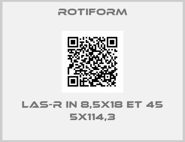 Rotiform-LAS-R in 8,5x18 ET 45 5x114,3