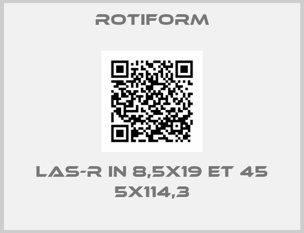 Rotiform-LAS-R in 8,5x19 ET 45 5x114,3