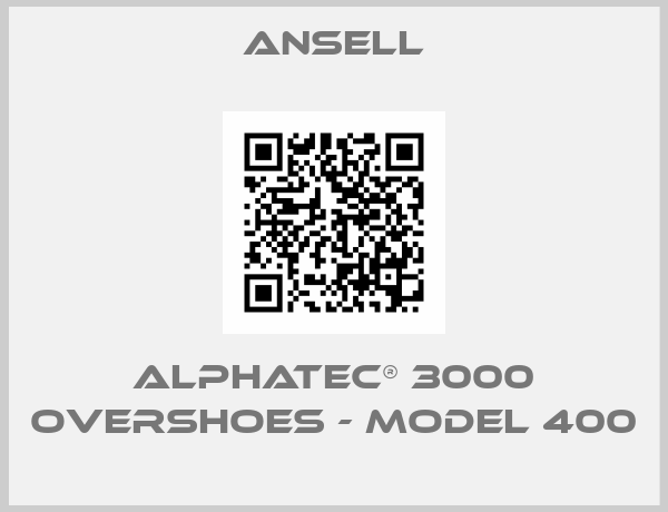 Ansell-AlphaTec® 3000 Overshoes - Model 400
