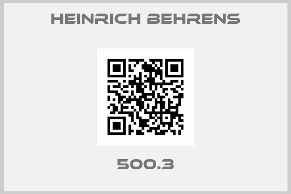heinrich behrens-500.3