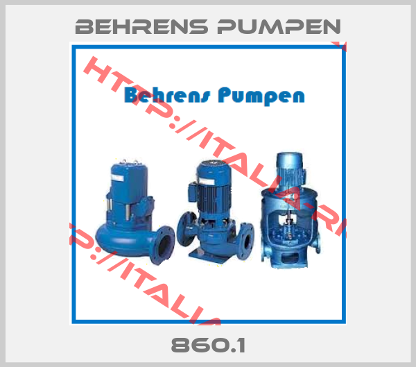 Behrens Pumpen-860.1