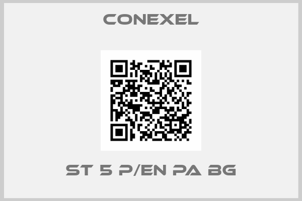 Conexel-ST 5 P/EN PA BG