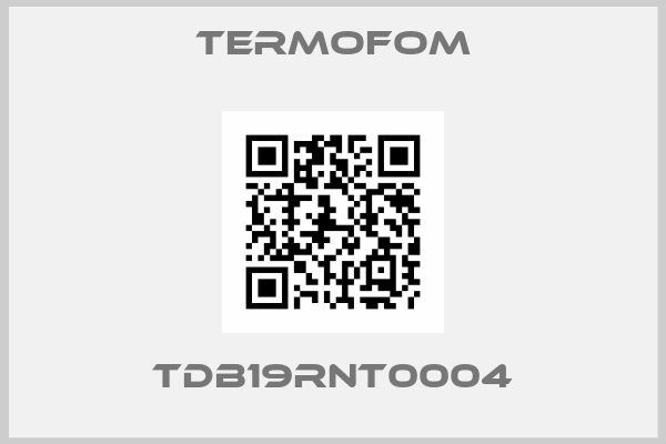 TermoFom-TDB19RNT0004