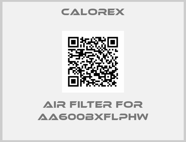 Calorex-Air filter for AA600BXFLPHW