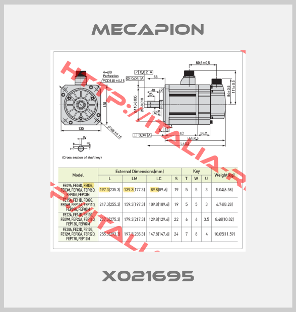 Mecapion-X021695