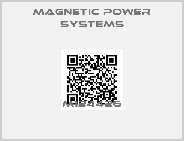 MAGNETIC POWER SYSTEMS-M124426