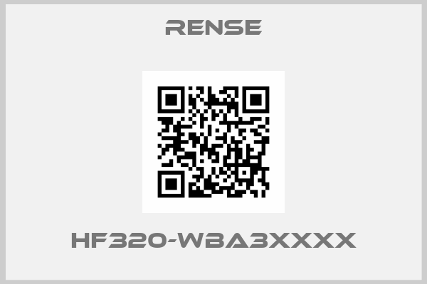 Rense-HF320-WBA3XXXX