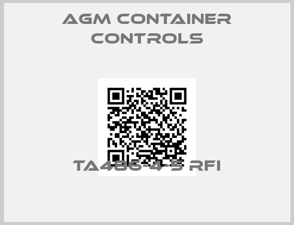 AGM Container Controls-TA486-4-5 RFI
