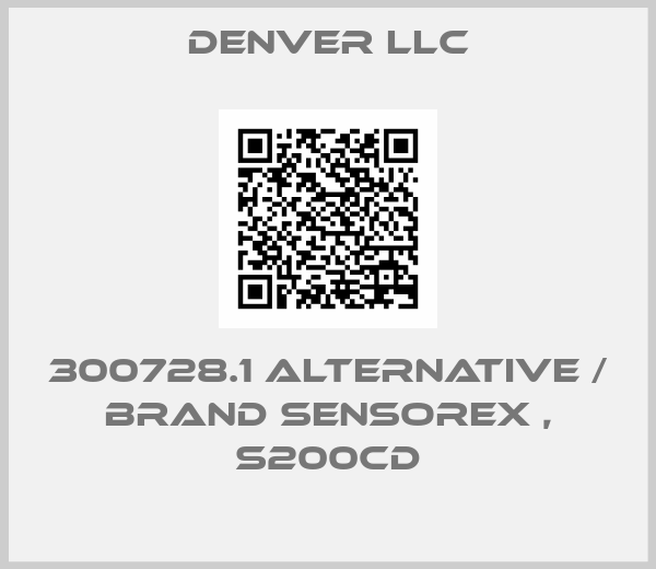 Denver LLC-300728.1 alternative / brand Sensorex , S200CD