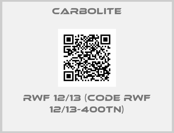 Carbolite-RWF 12/13 (code RWF 12/13-400TN)