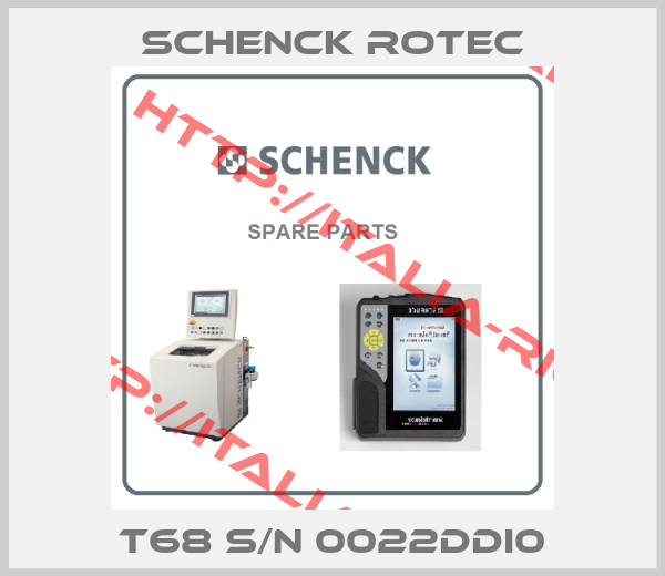 Schenck Rotec-T68 s/n 0022DDI0