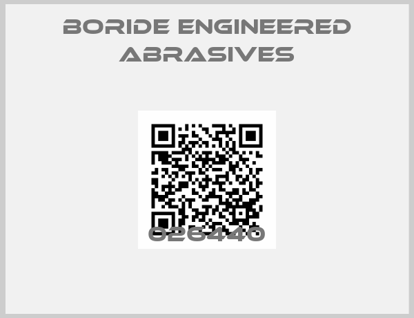 Boride Engineered Abrasives-026440